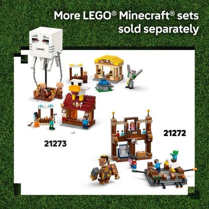 LEGO Minecraft The Ghast Balloon Village Attack 21273