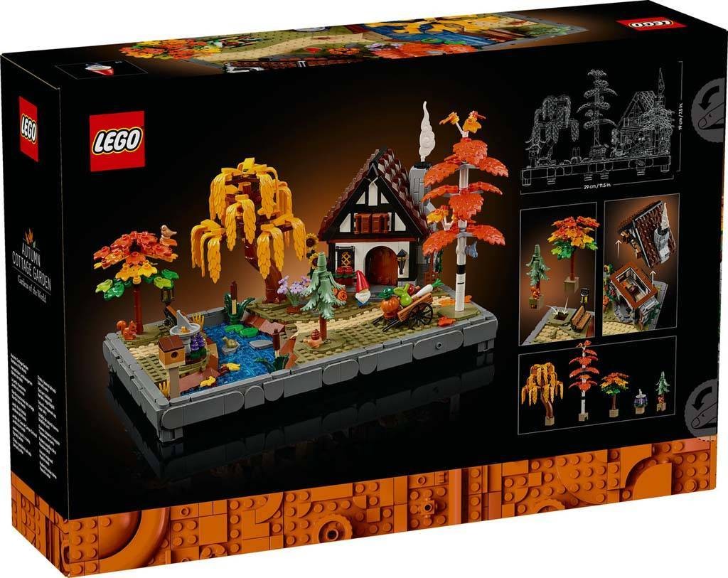 LEGO® 11372 Icons Autumn Cottage Garden