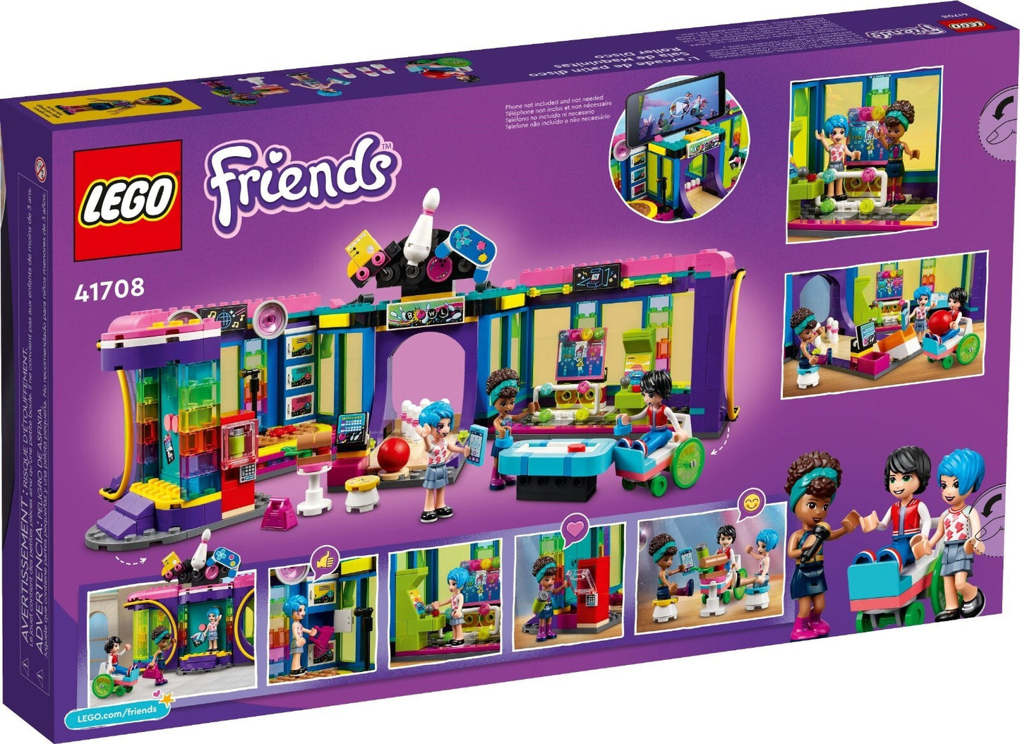 LEGO Friends 41708 Roller Disco Arcade