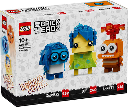 LEGO ® BrickHeadz Joy, Sadness and Anxiety 40749