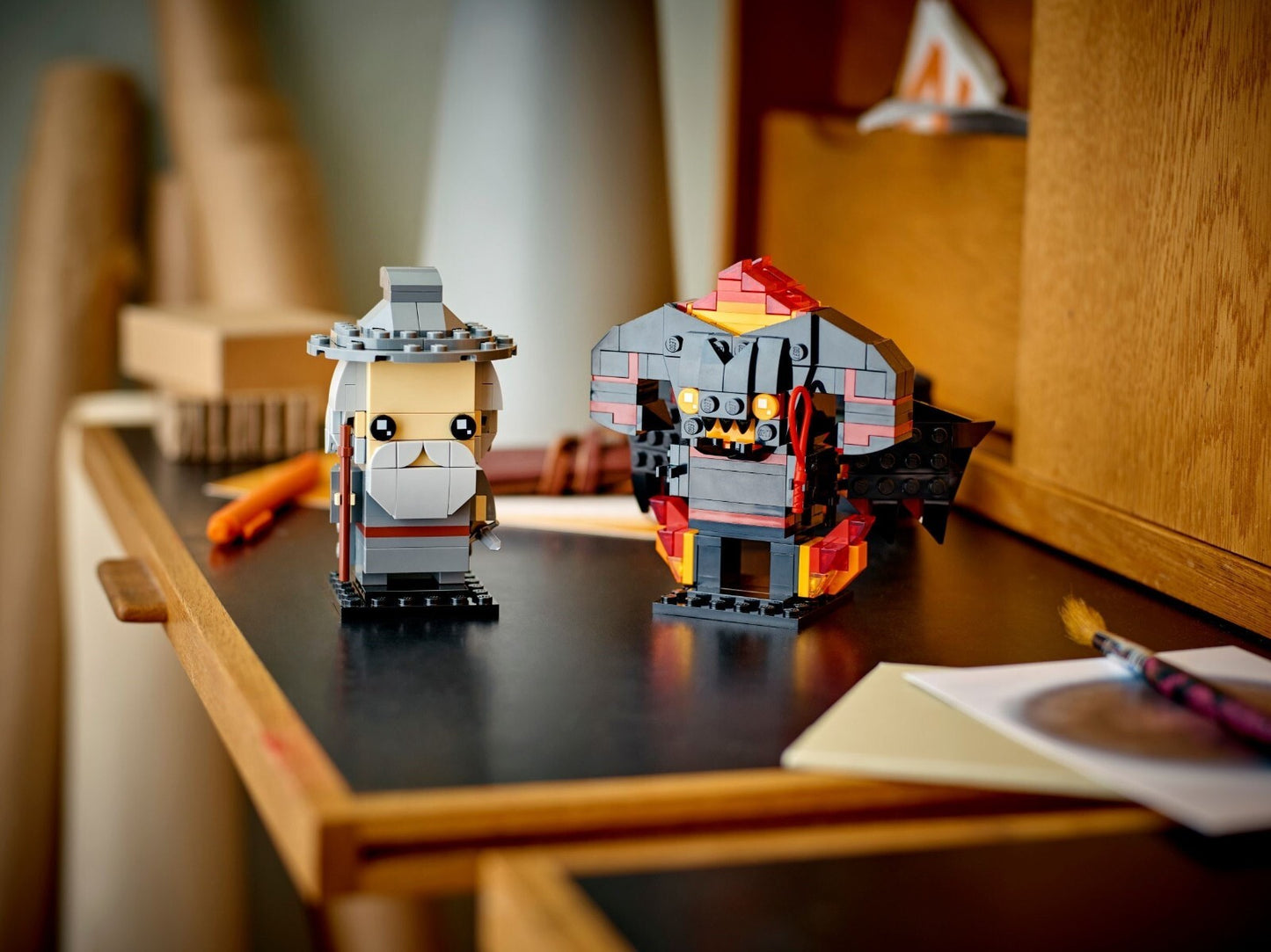 LEGO BrickHeadz 40631 Gandalf the Grey & Balrog