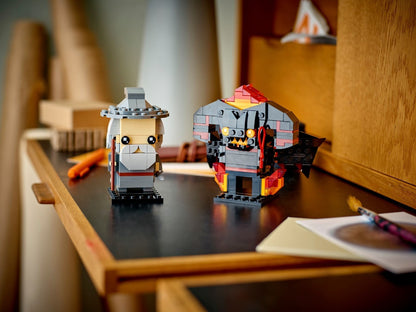 LEGO BrickHeadz 40631 Gandalf the Grey & Balrog