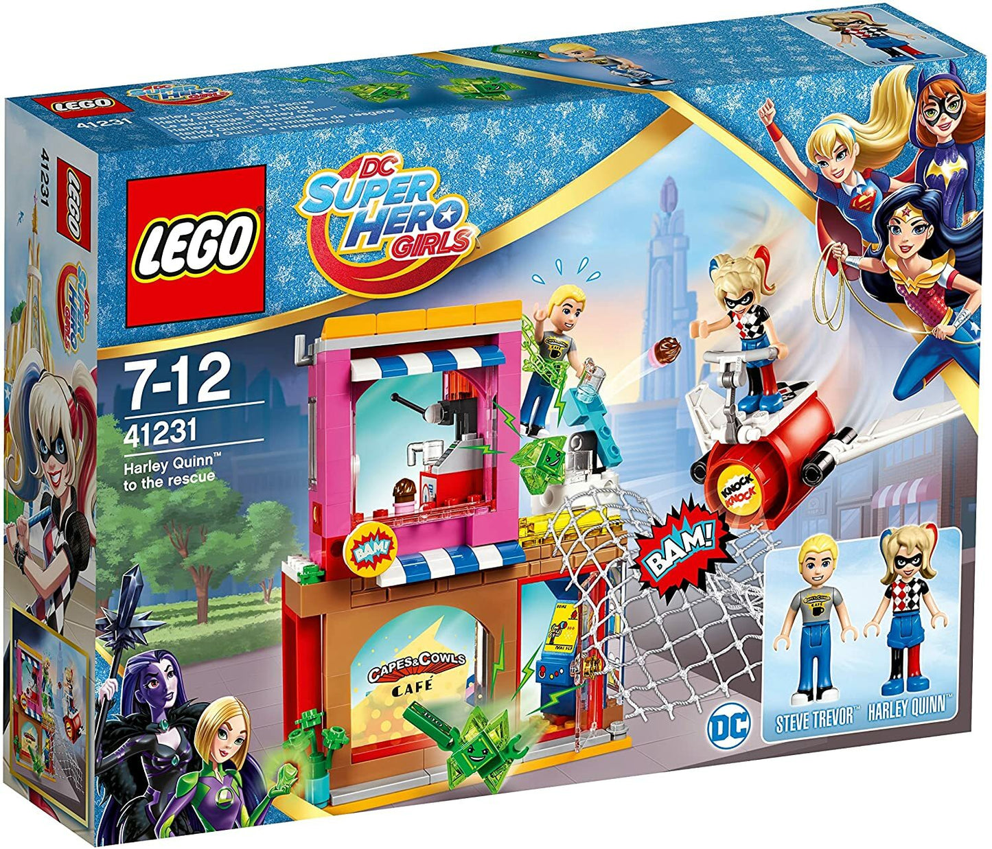 Lego 41231 DC Super Hero Girls HARLEY QUINN TO THE RESCUE Steve Trevor