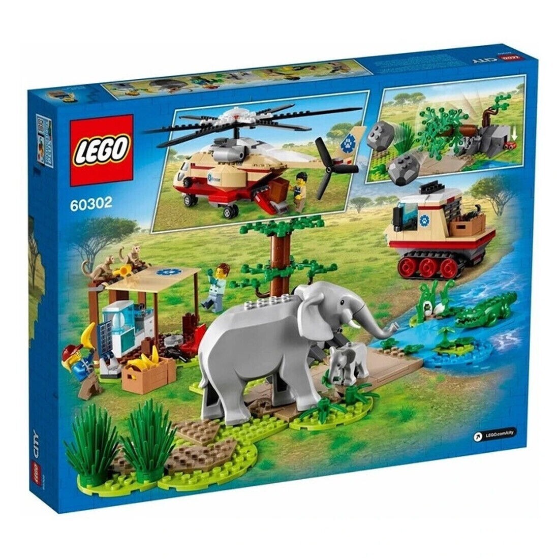LEGO City Wildlife Rescue Operation Vet Clinic Set 60302