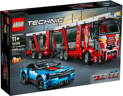LEGO 42098 Technic Car Transporter Tow Truck Race #1