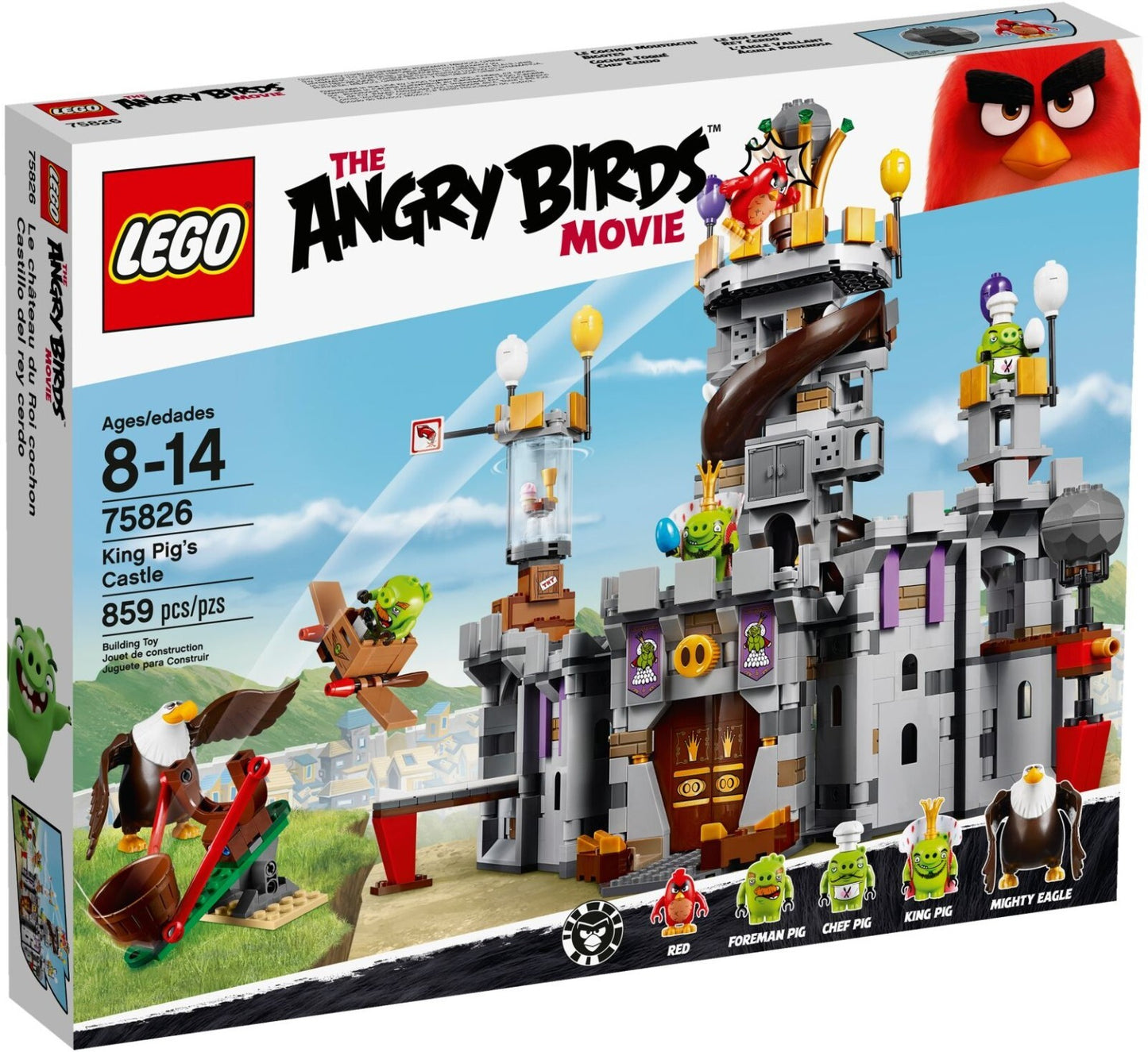 LEGO 75826 Angry Birds King Pig's Castle