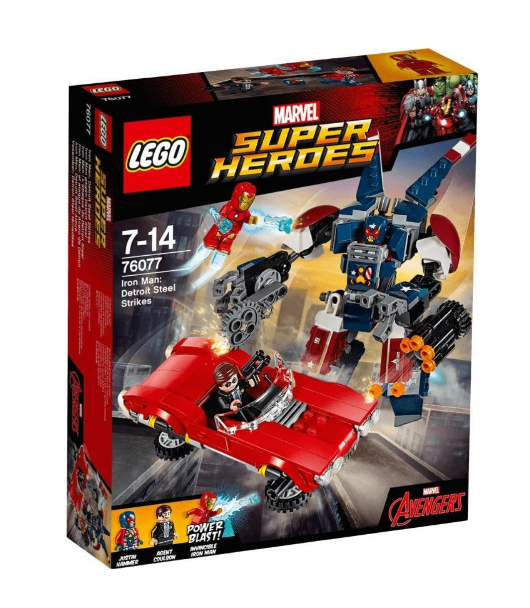 LEGO 76077 Marvel Super Heroes Iron Man: Detroit Steel Strikes