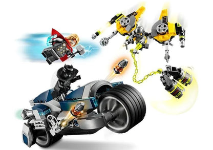 LEGO Marvel Super Heroes  AVENGERS SPEEDER BIKE ATTACK 76142