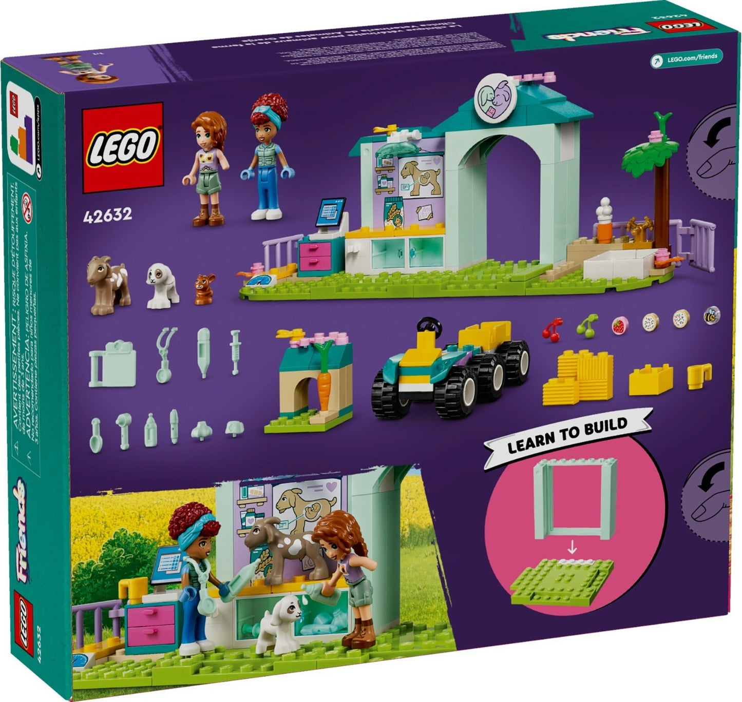 LEGO Friends 42632 Farm Animal Vet Clinic