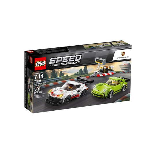 LEGO 75888 SPEED CHAMPIONS: Porsche 911 RSR and 911 Turbo 3.0
