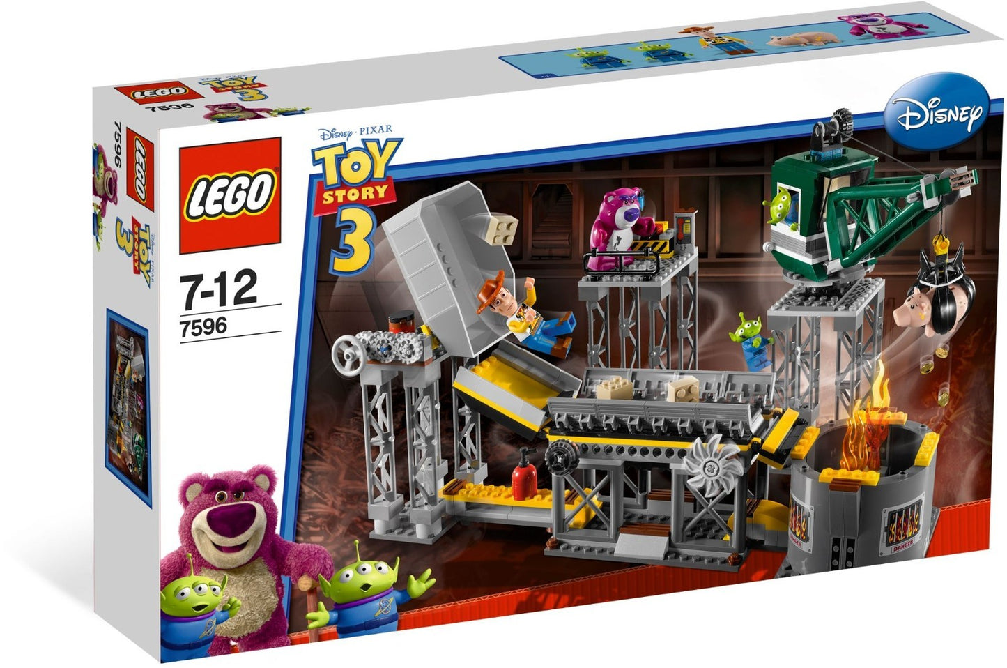 LEGO 7596 TOY STORY Trash Compactor Escape