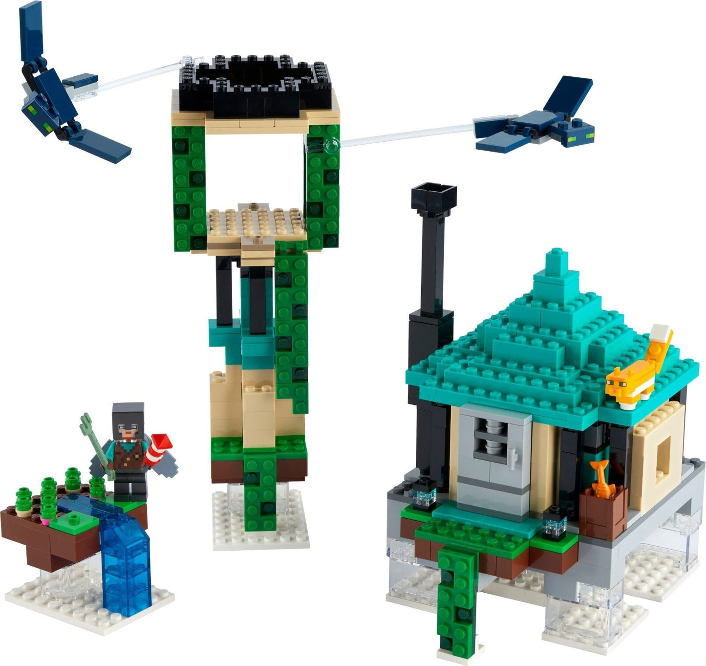 LEGO Minecraft 21173 Minifig-scale The Sky Tower