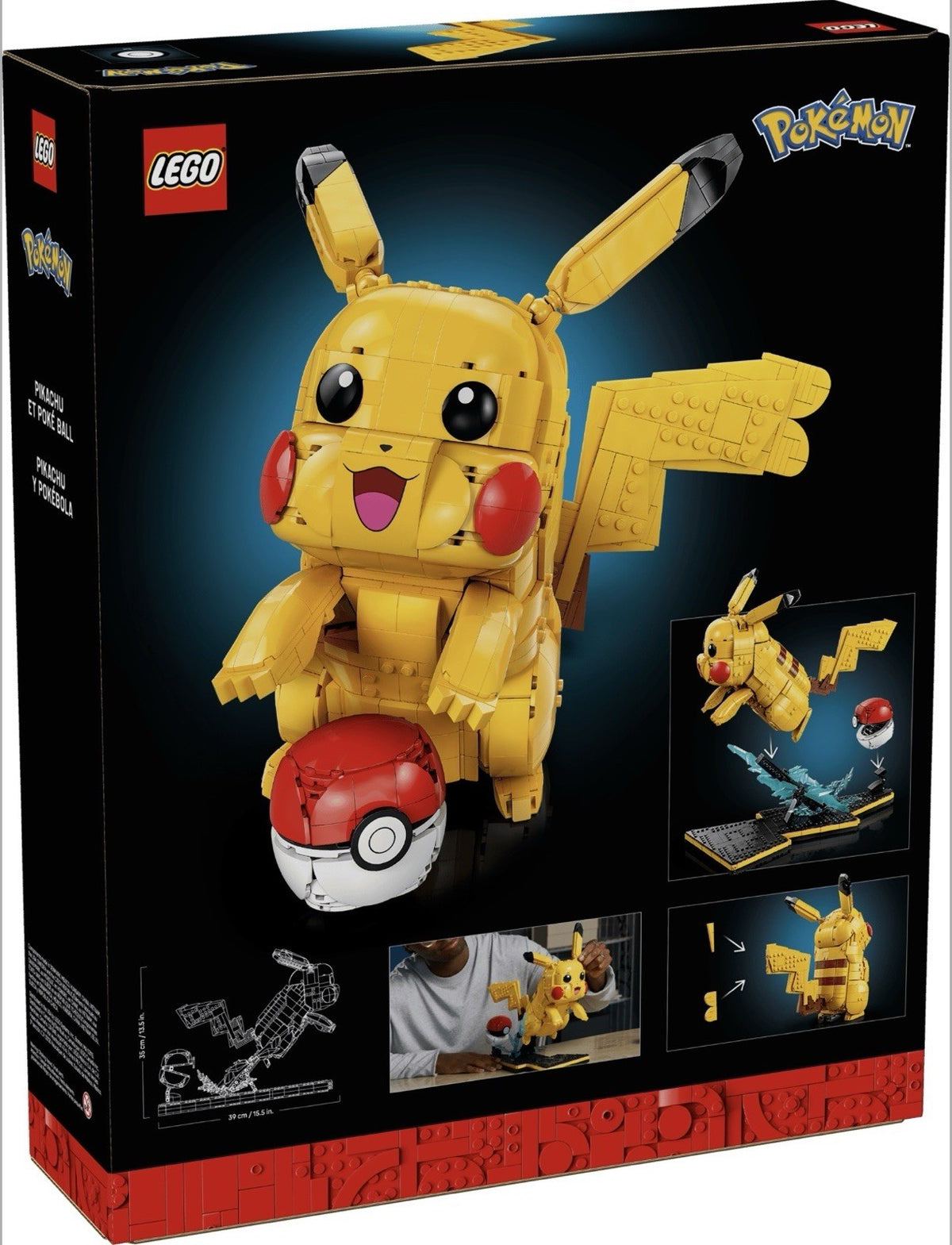 LEGO 72152 Pokemon Pikachu and Poke Ball