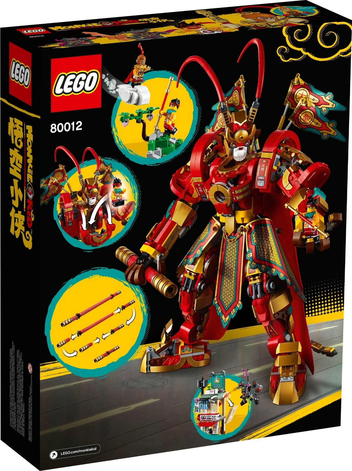 LEGO MONKIE KID 80012 Monkey King Warrior Mech