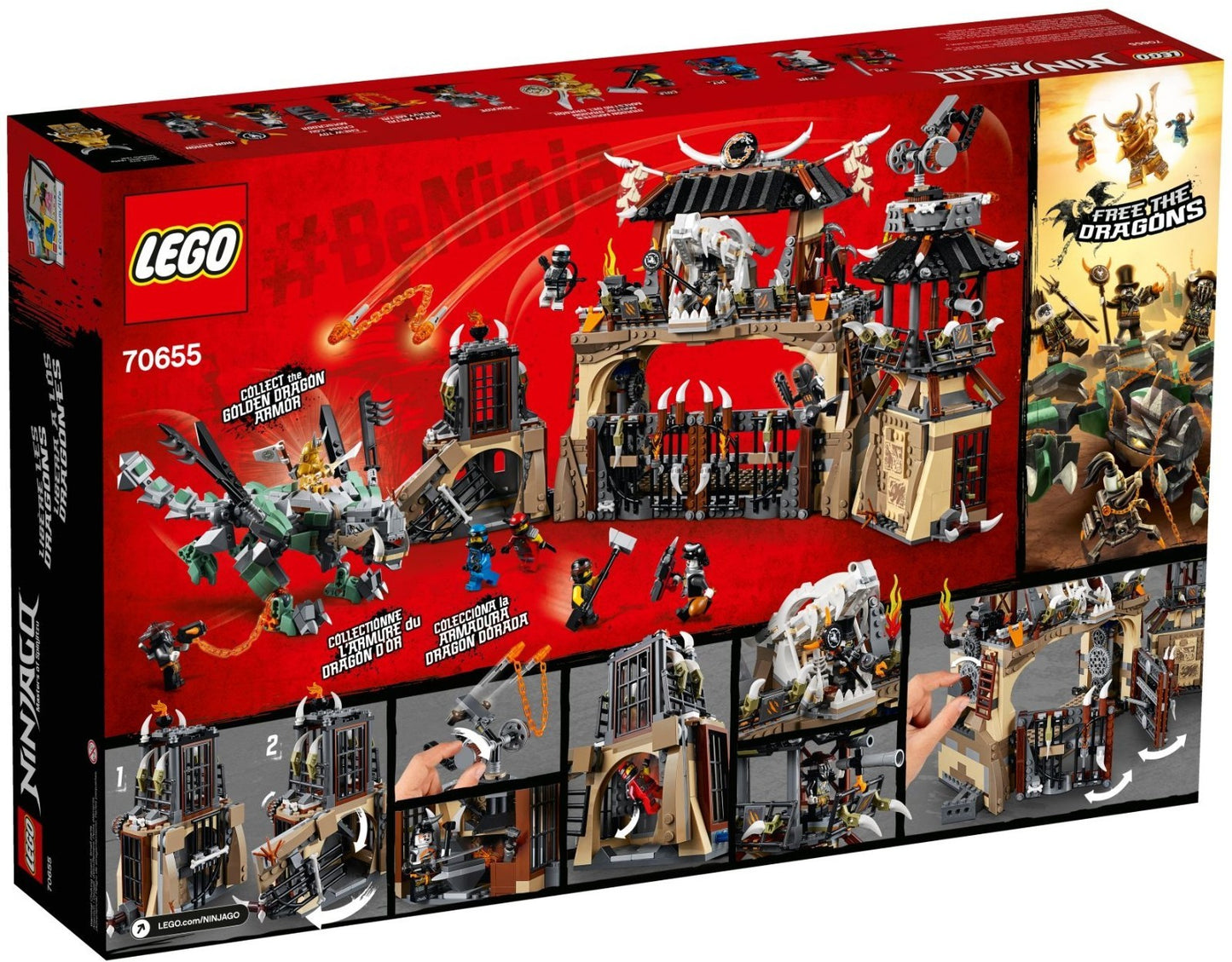 LEGO 70655 NINJAGO Dragon Pit