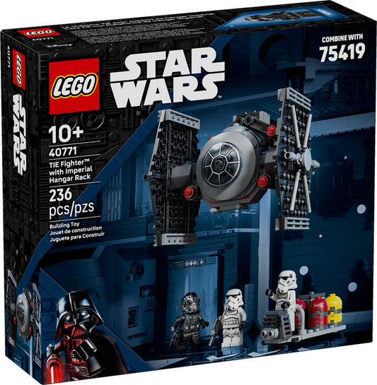 LEGO Star Wars 40771  TIE Fighter Imperial Hangar Rack