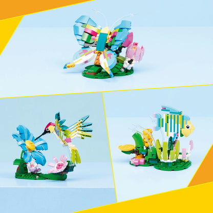 LEGO Creator 3-in-1: Wild Animals: Colourful Hummingbird 31384