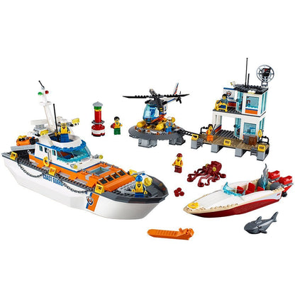LEGO City 60167 Coast Guard Head Quarters Ship Octopus