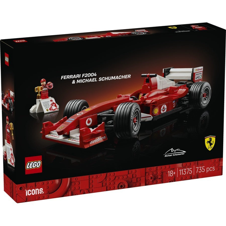 LEGO 11375 - Icons - Ferrari F2004 & Micahel Schumacher