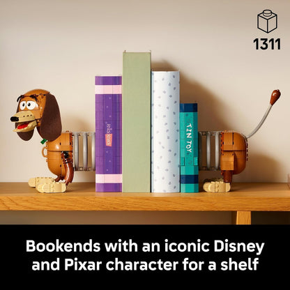 LEGO® ǀ Disney and Pixar Toy Story Slinky Dog Bookends 43301 Cute Dachshund