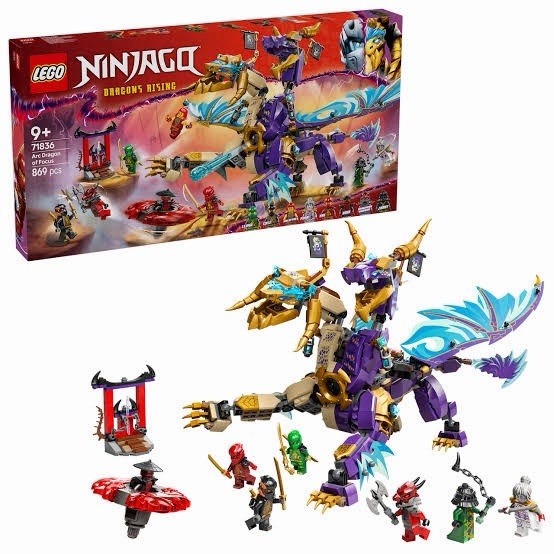 Brand New LEGO 71836 Ninjago  Arc Dragon of Focus