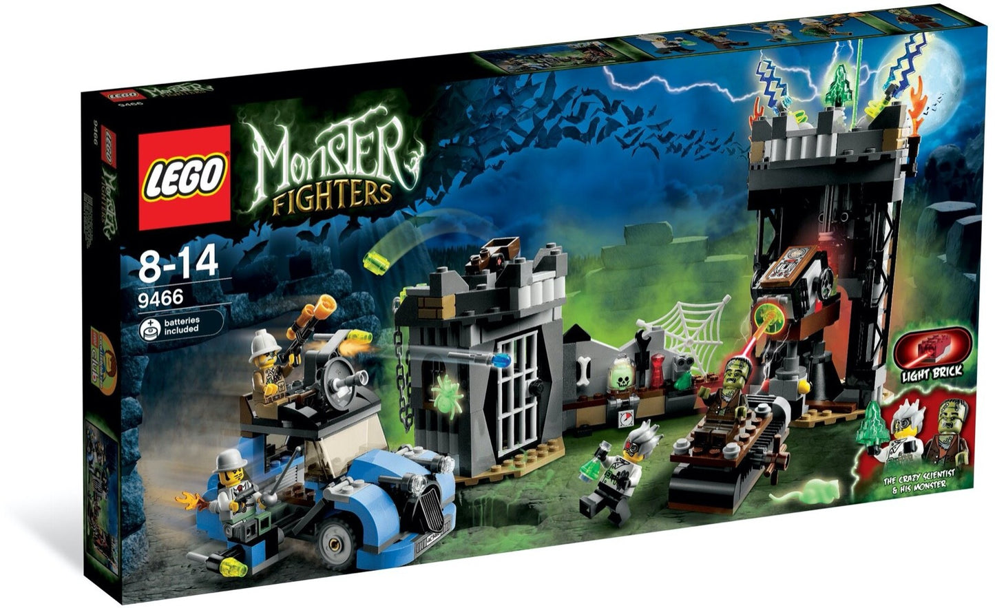 LEGO 9466 The Crazy Scientist & His Monster