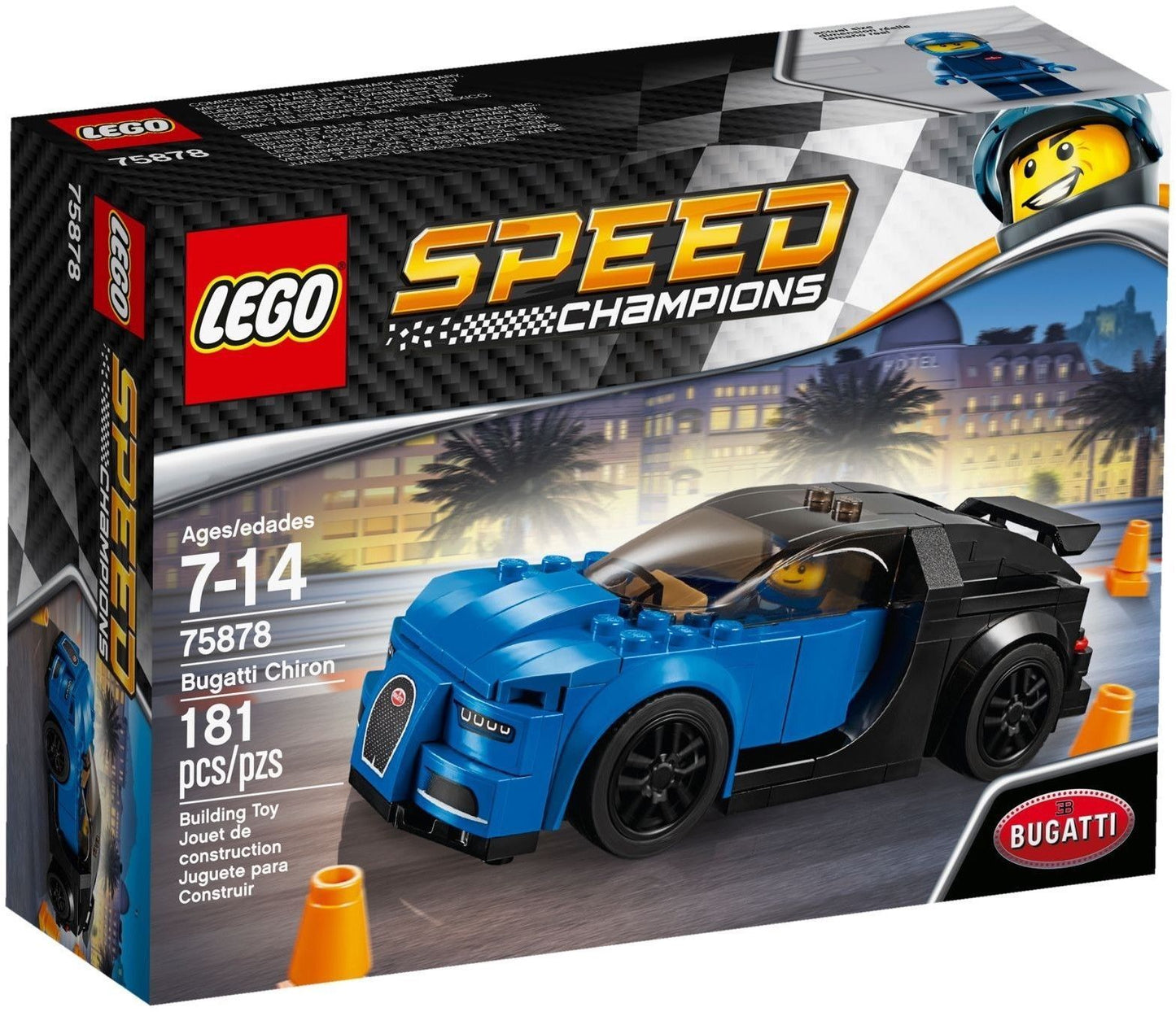 Brand New LEGO 75878 Bugatti Chiron Speed Champions