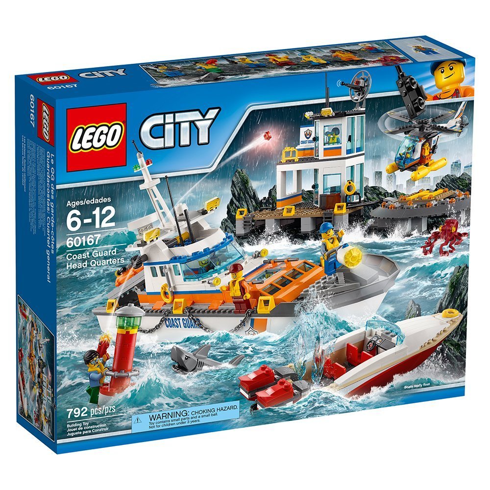 LEGO City 60167 Coast Guard Head Quarters Ship Octopus