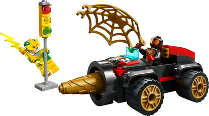 LEGO Marvel 10792 Drill Spinner Vehicle Miles Morales Electro