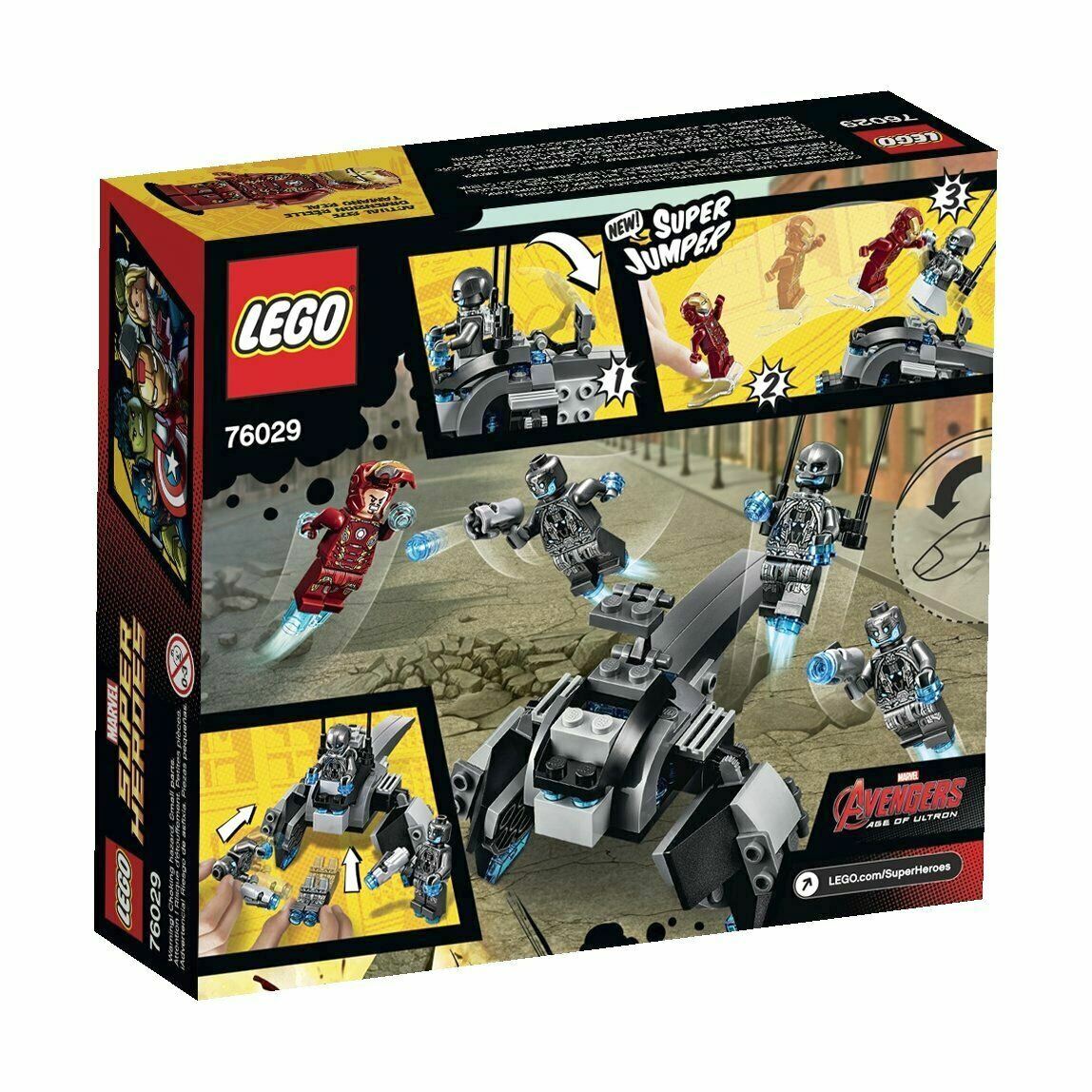 NEW Lego Marvel Superheroes 76029 Iron Man vs. Ultron - Factory Sealed Box NEW