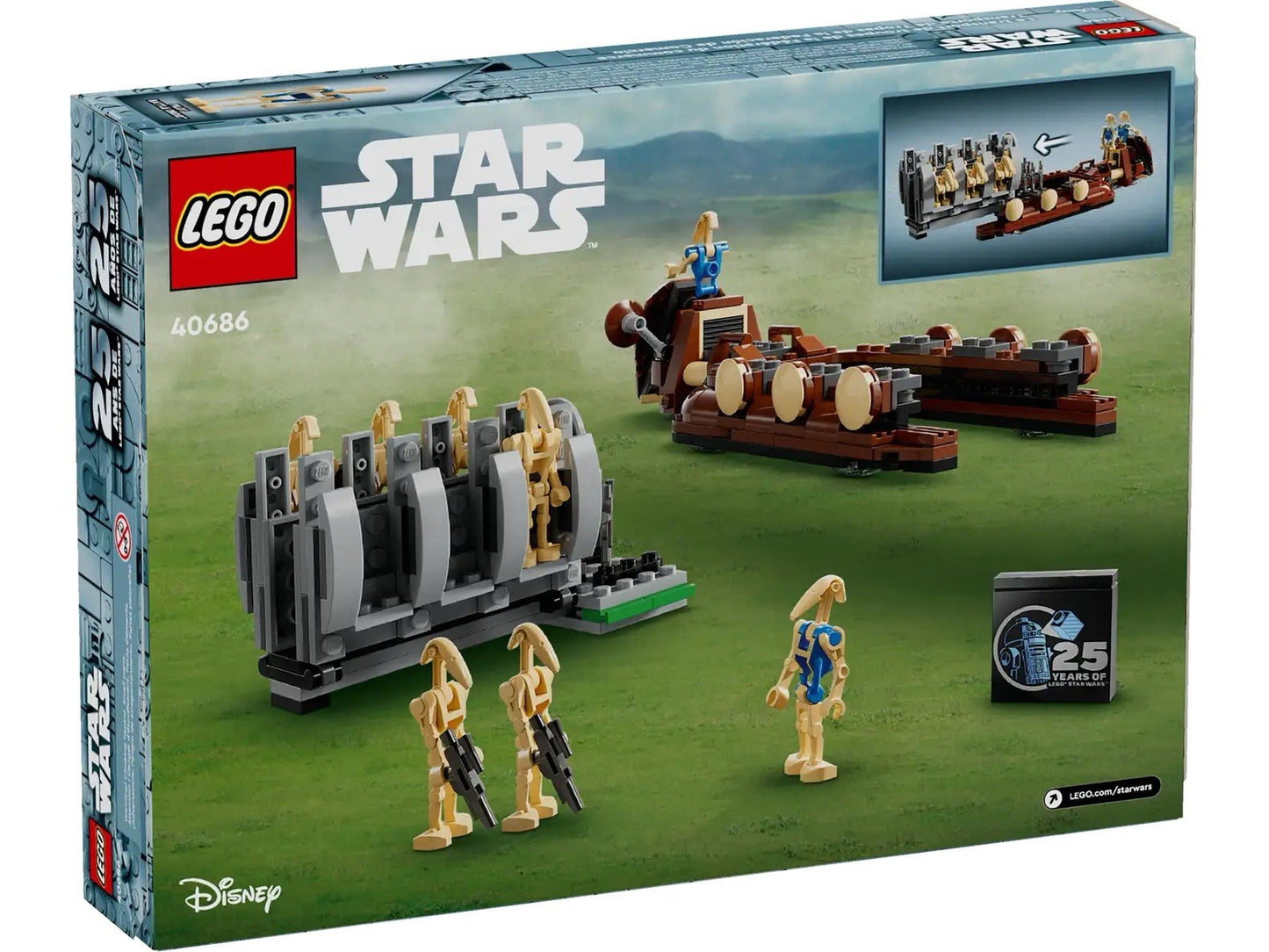 LEGO 40686 Star wars Trade Federation Troop Carrier
