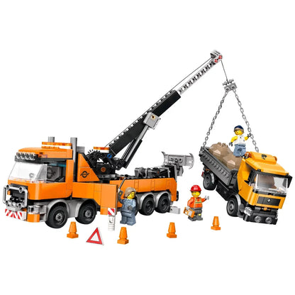 LEGO City Heavy Duty Recovery Tow Truck with Crane 60467