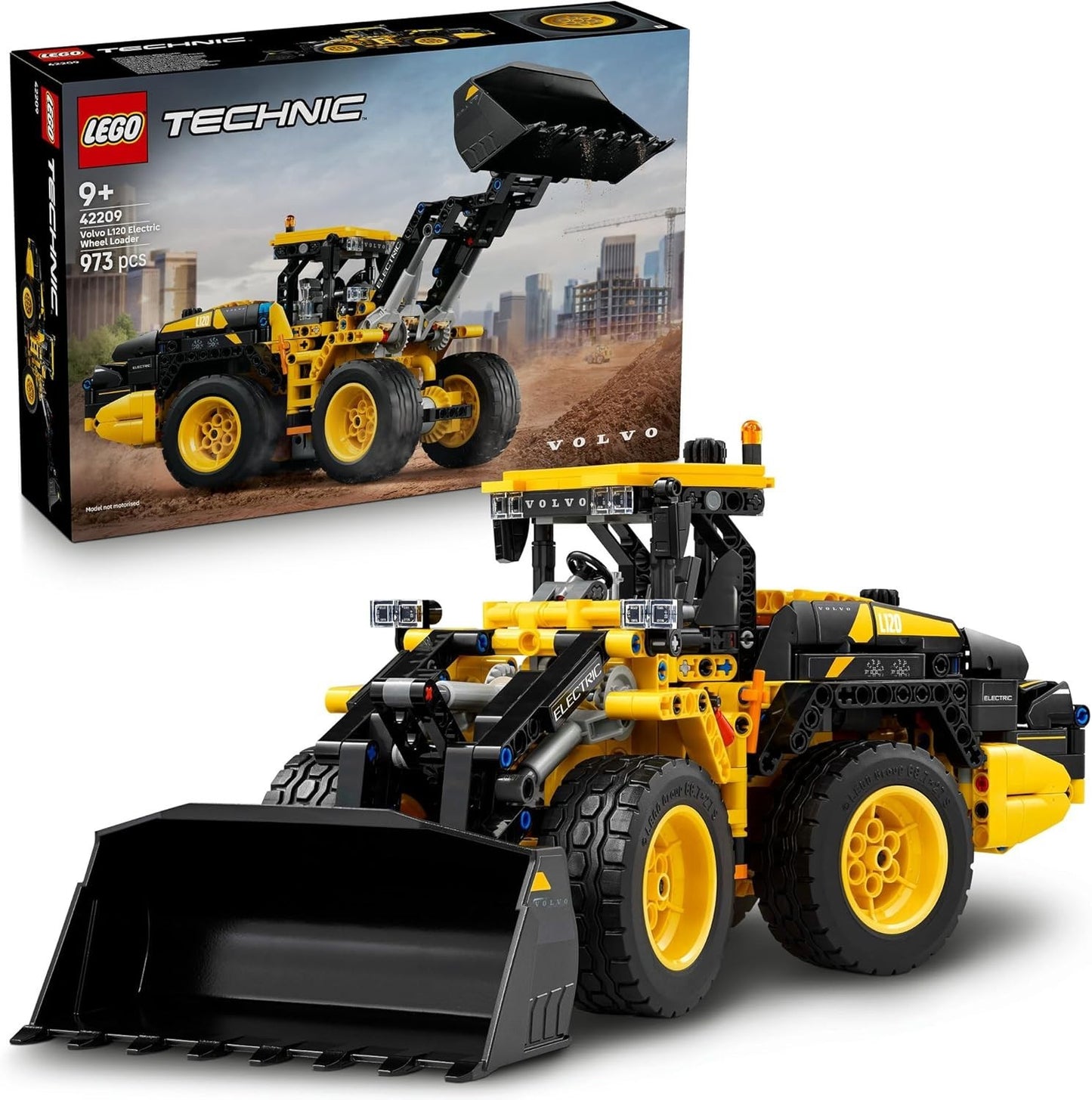 LEGO® Technic™ Volvo L120 Electric Wheel Loader 42209