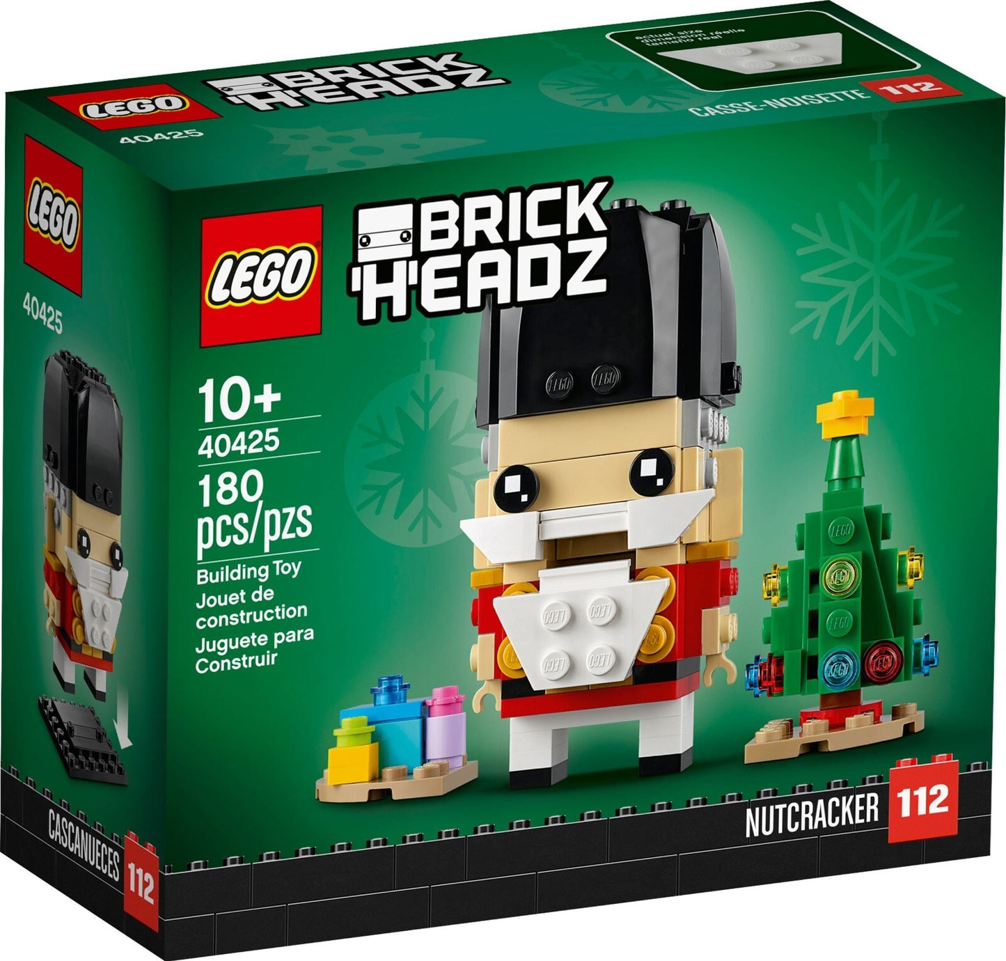 LEGO BrickHeadz 40425 Nutcracker Christmas