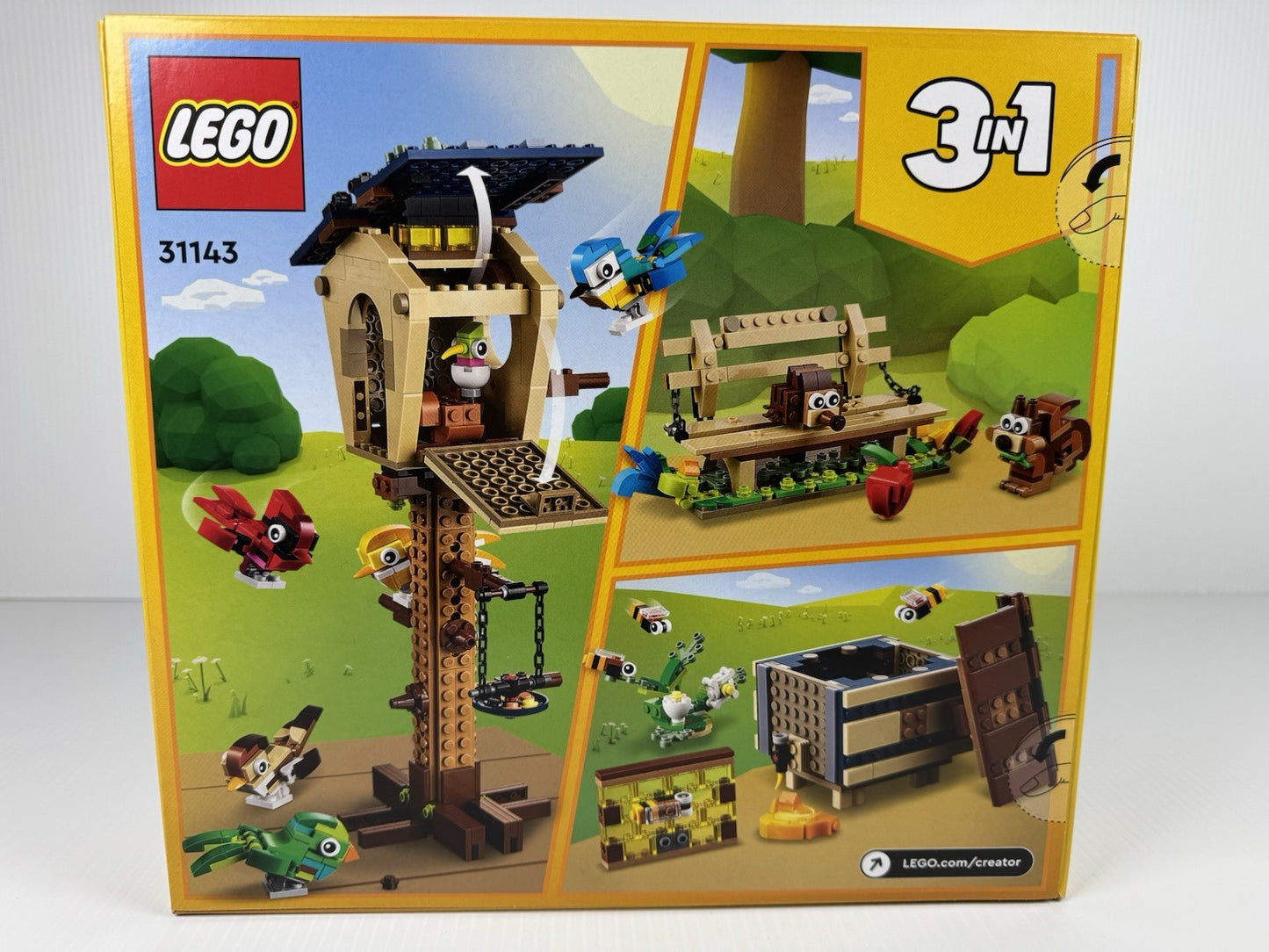 LEGO® Creator 3-in-1 Birdhouse 31143