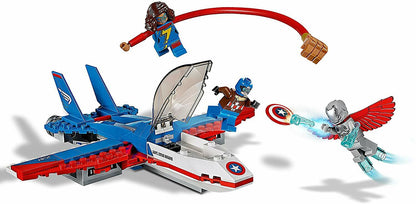 LEGO 76076 DC Comics - Captain America - Jet Pursuit is