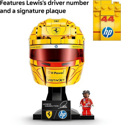LEGO  Editions Scuderia Ferrari HP Lewis Hamilton Helmet 43022 F1  Merch Sports