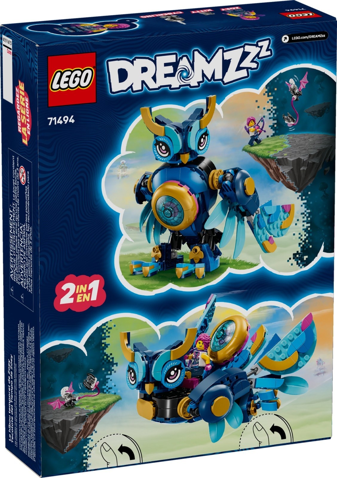 LEGO Dreamzzz 71494 Zoey's Time Owl
