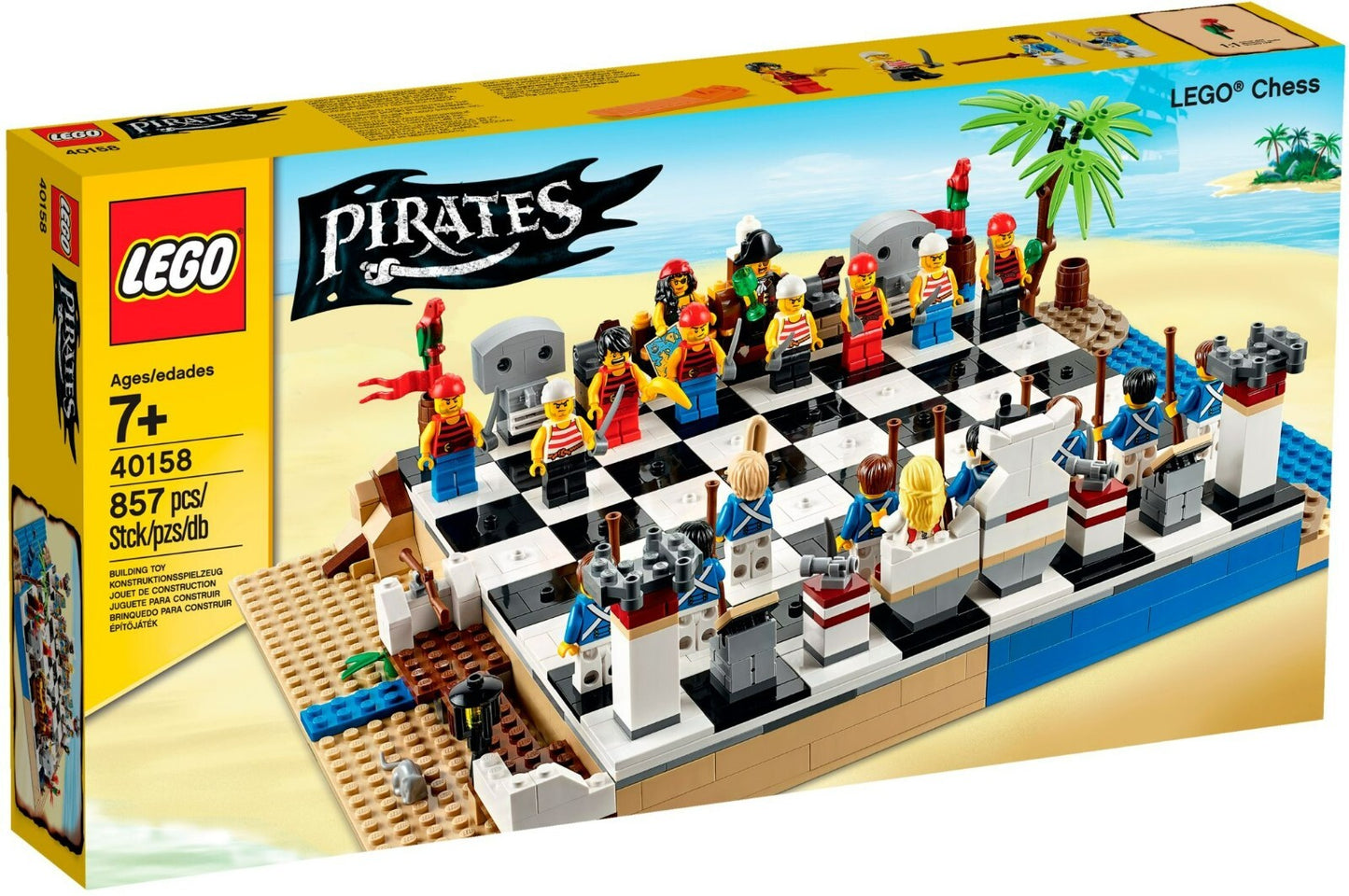 LEGO PIRATES - PIRATE CHESS SET 40158