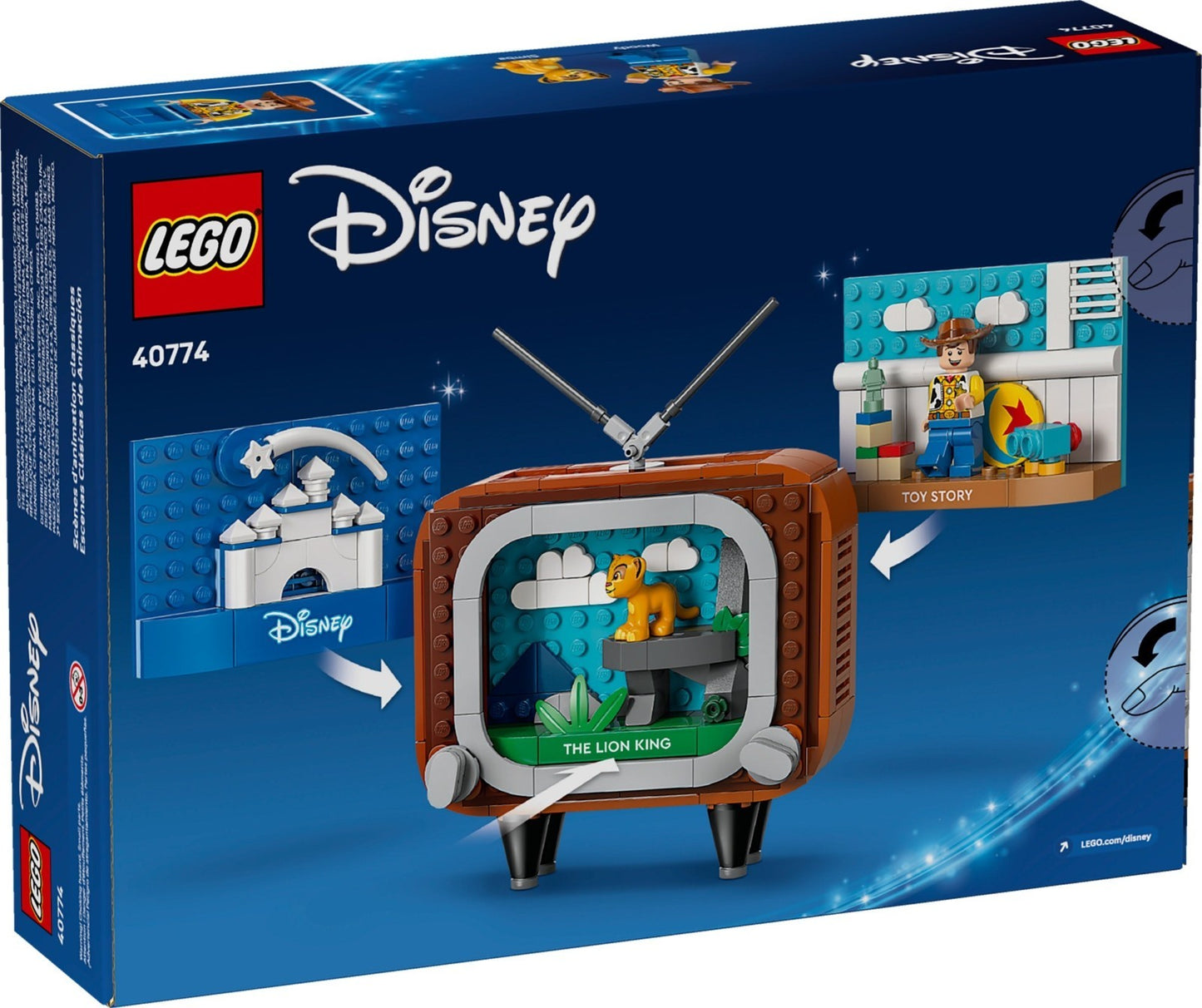LEGO 40774 DISNEY Classic Animation Scenes