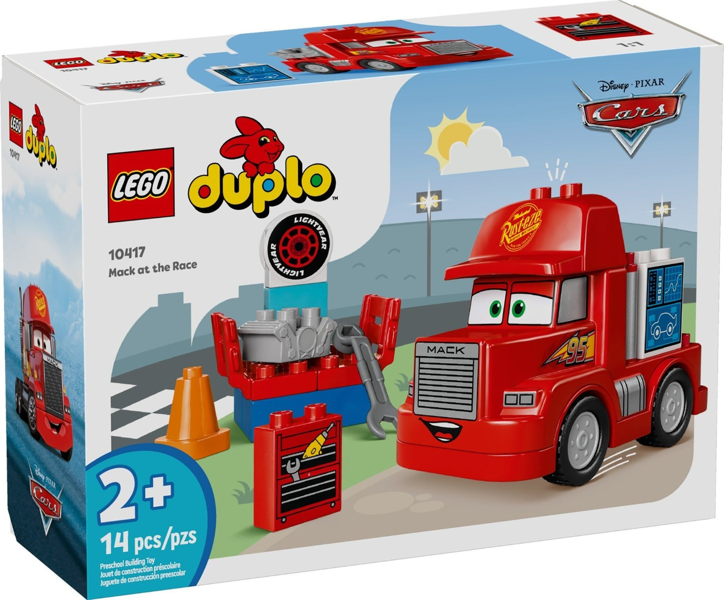 LEGO DUPLO 10417 Cars Mack at the Race