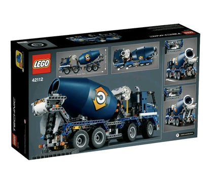 LEGO 42112 Technic Concrete Cement Mixer Truck STEM Boy Girl Gift Idea NEW!