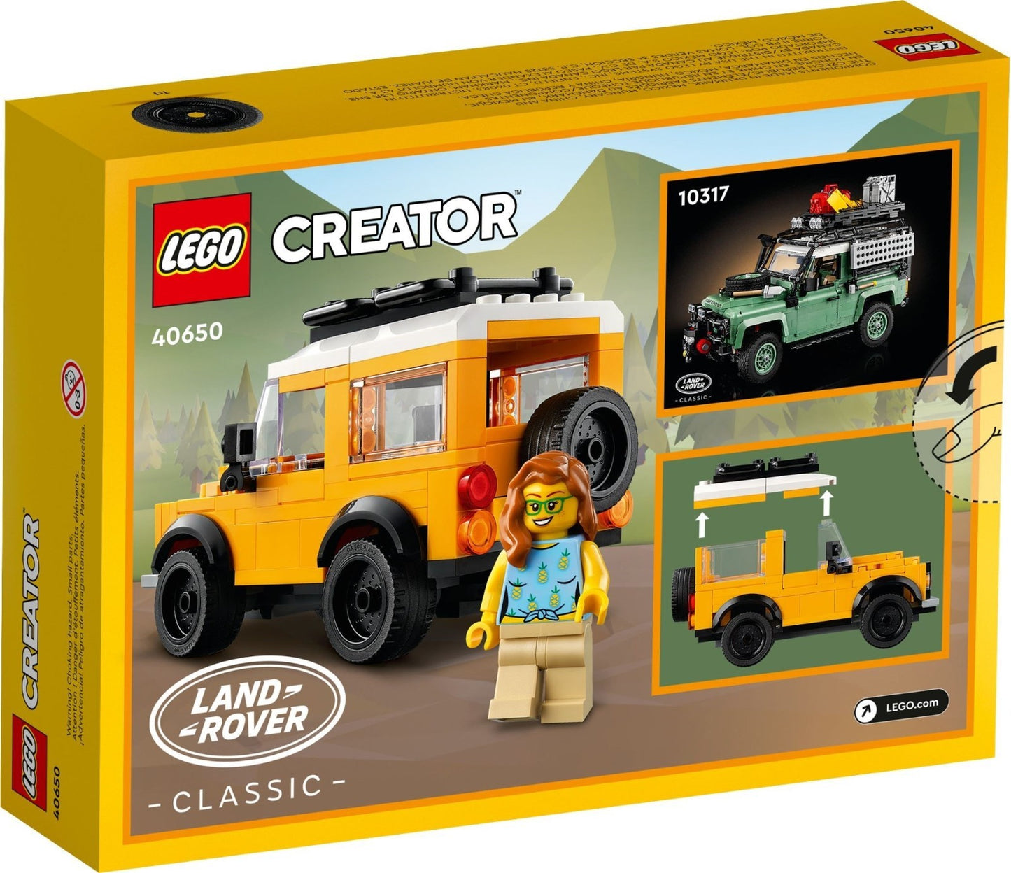LEGO CREATOR 40650 Land Rover Classic Defender