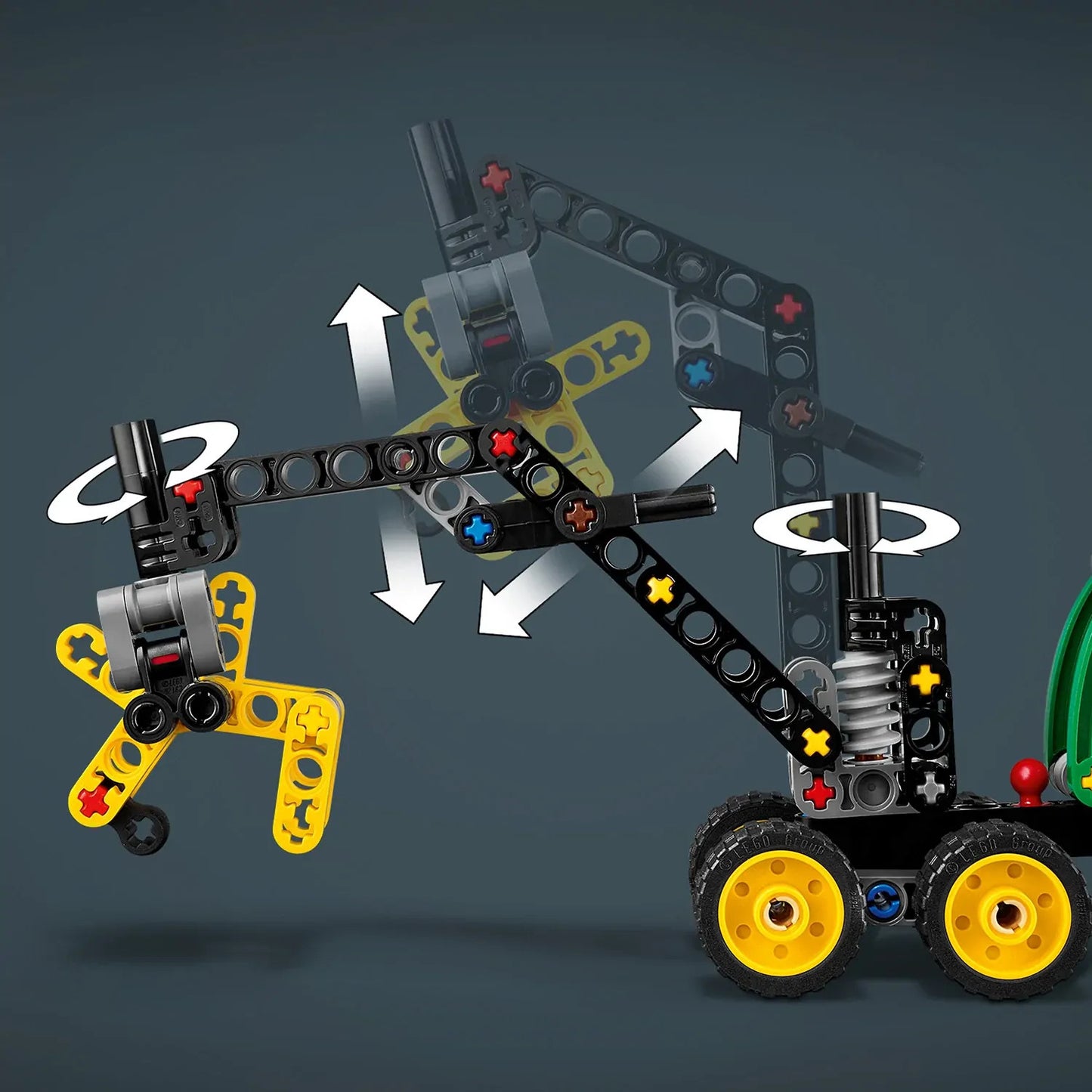 LEGO Technic John Deere 1470H Wheeled Harvester 42218