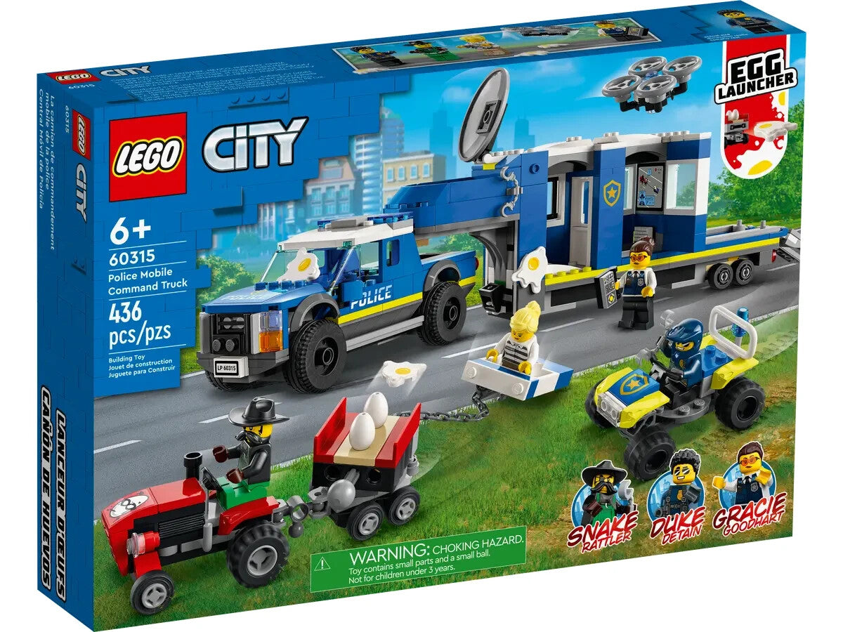 Lego City Town 60315 POLICE MOBILE COMMAND TRUCK