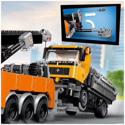 LEGO City Heavy Duty Recovery Tow Truck with Crane 60467