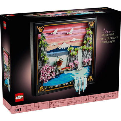 LEGO Art Japanese Cherry Blossom Landscape 31218