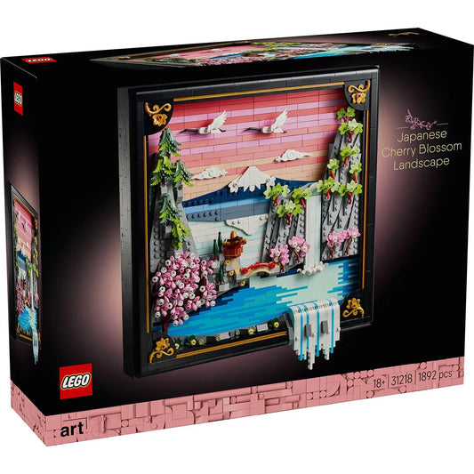 LEGO Art Japanese Cherry Blossom Landscape 31218