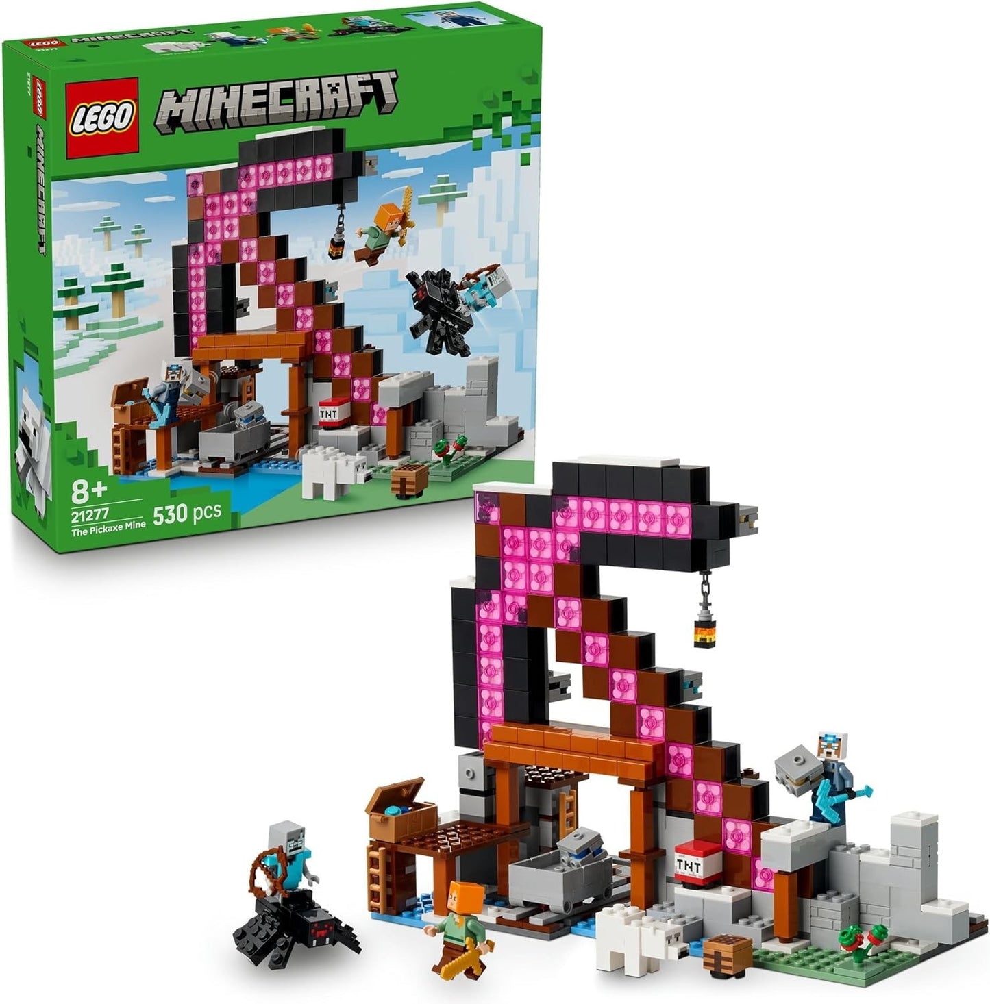 LEGO® Minecraft® The Pickaxe Mine 21277