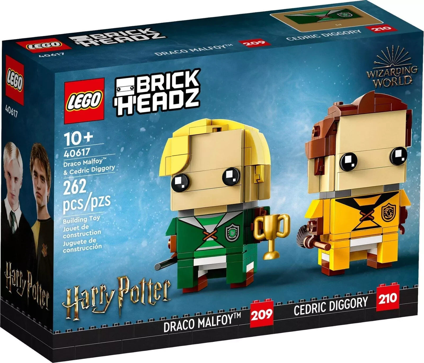 LEGO BrickHeadz Harry Potter 40617 Draco Malfoy & Cedric Diggory